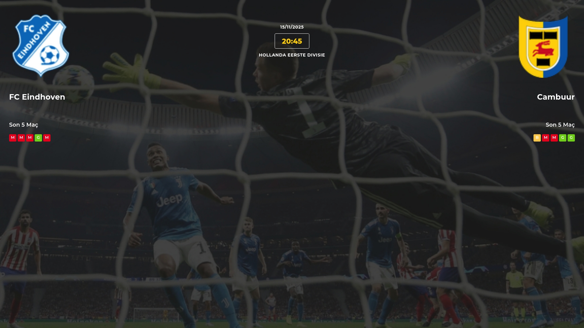 FC Eindhoven Cambuur İddaa Maç Tahmini 15 Kasım 2025