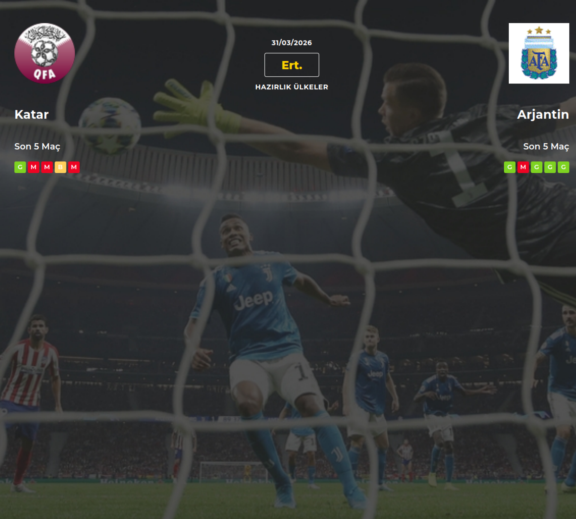 Katar Arjantin İddaa Maç Tahmini 31 Mart 2026