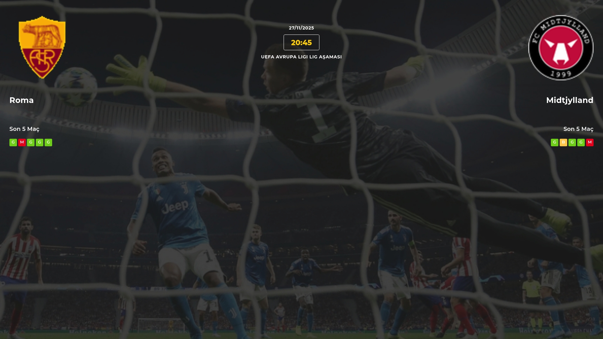 Roma Midtjylland İddaa Maç Tahmini 27 Kasım 2025