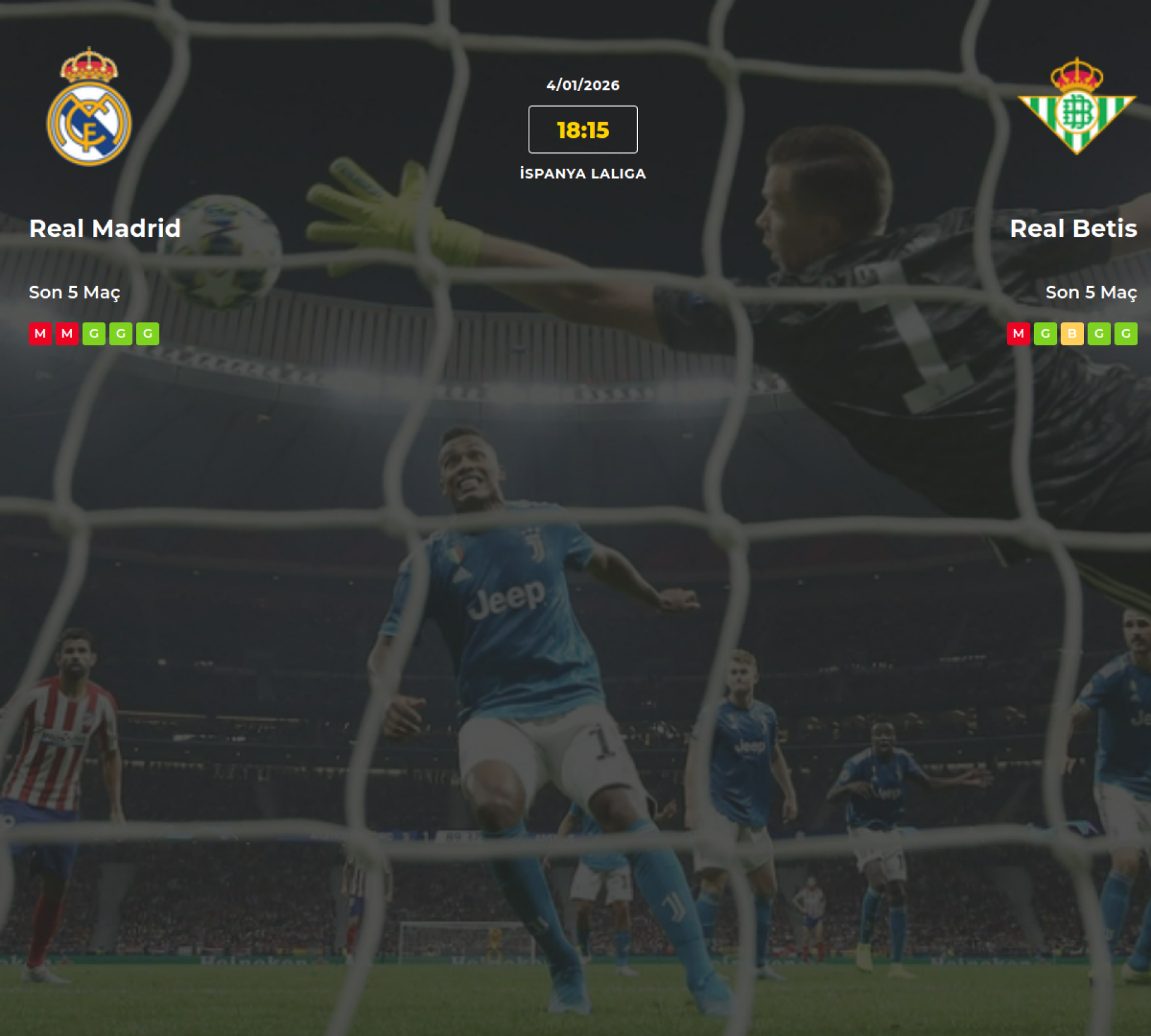 Real Madrid Real Betis İddaa Maç Tahmini 04 Ocak 2026