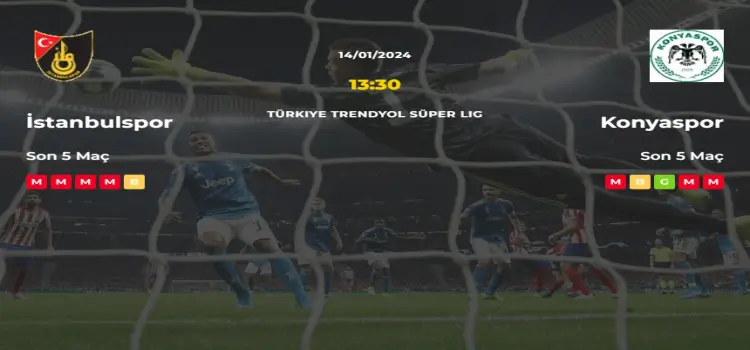 İstanbulspor Konyaspor İddaa Maç Tahmini 14 Ocak 2024