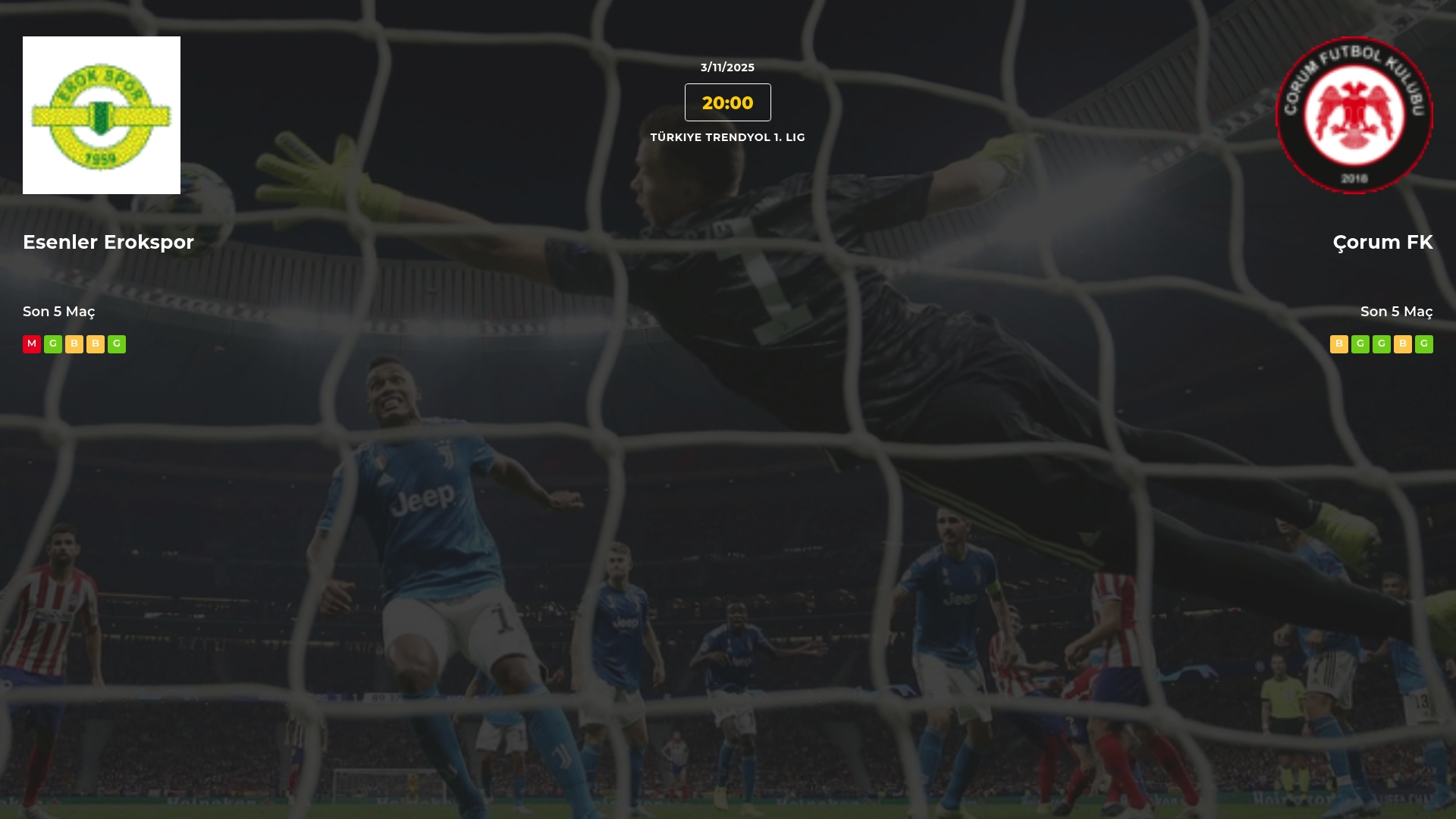 Esenler Erokspor Çorum FK İddaa Maç Tahmini 03 Kasım 2025