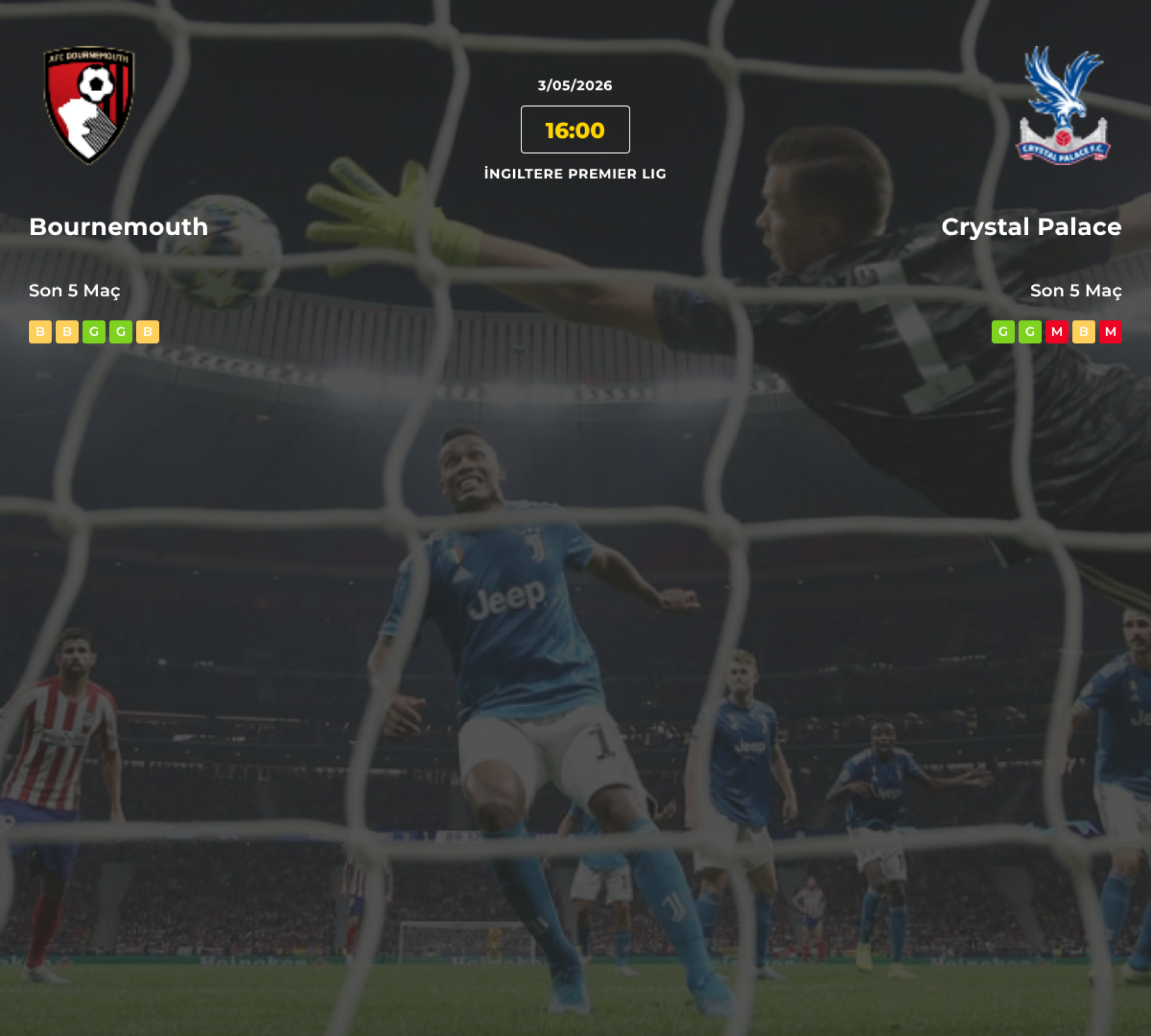 Bournemouth Crystal Palace İddaa Maç Tahmini 03 Mayıs 2026