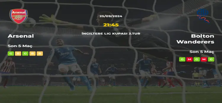Arsenal Bolton Wanderers İddaa Maç Tahmini 25 Eylül 2024