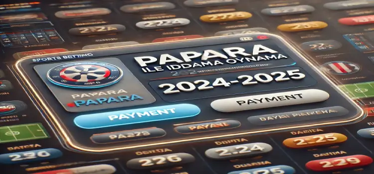 Papara ile İddaa Oynama 2024-2025