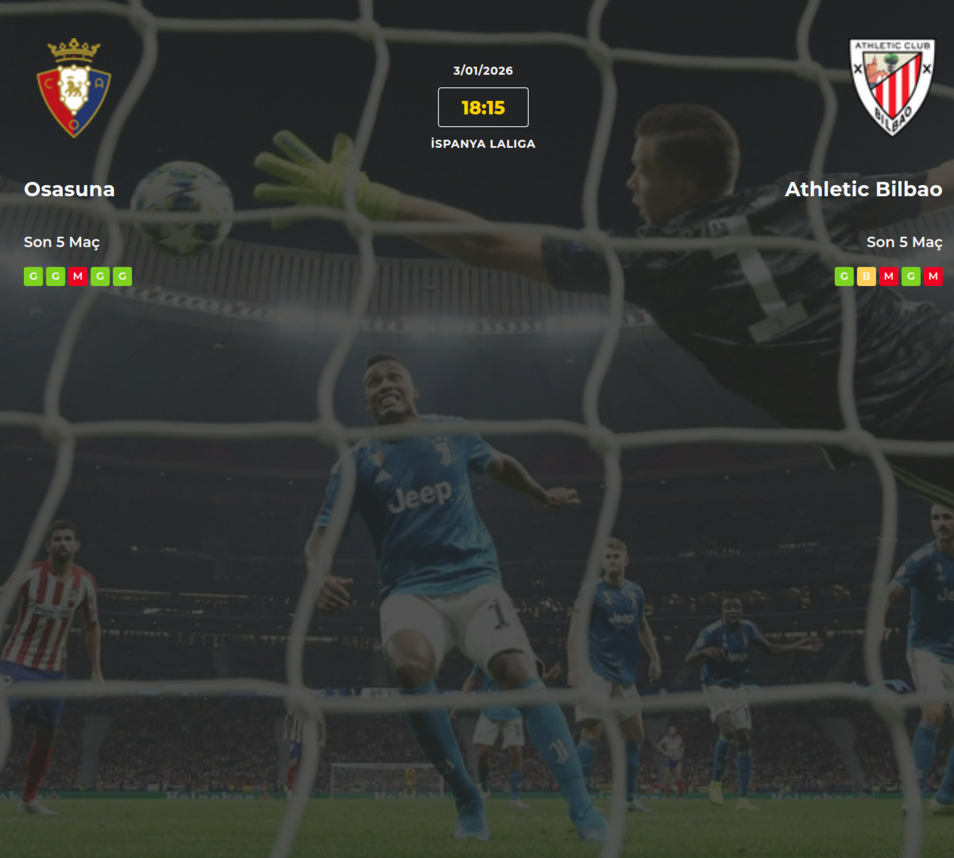 Osasuna Athletic Bilbao İddaa Maç Tahmini 03 Ocak 2026