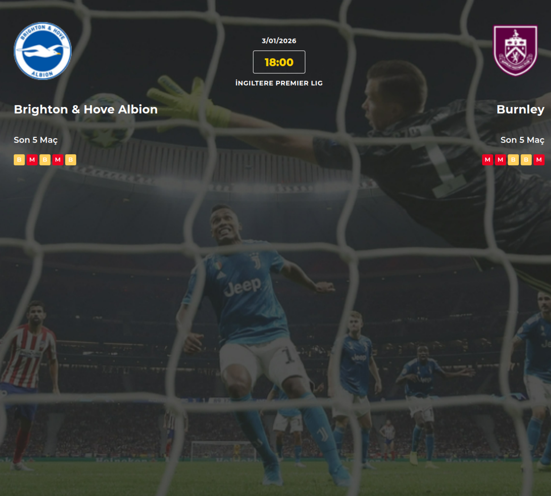 Brighton & Hove Albion Burnley İddaa Maç Tahmini 03 Ocak 2026