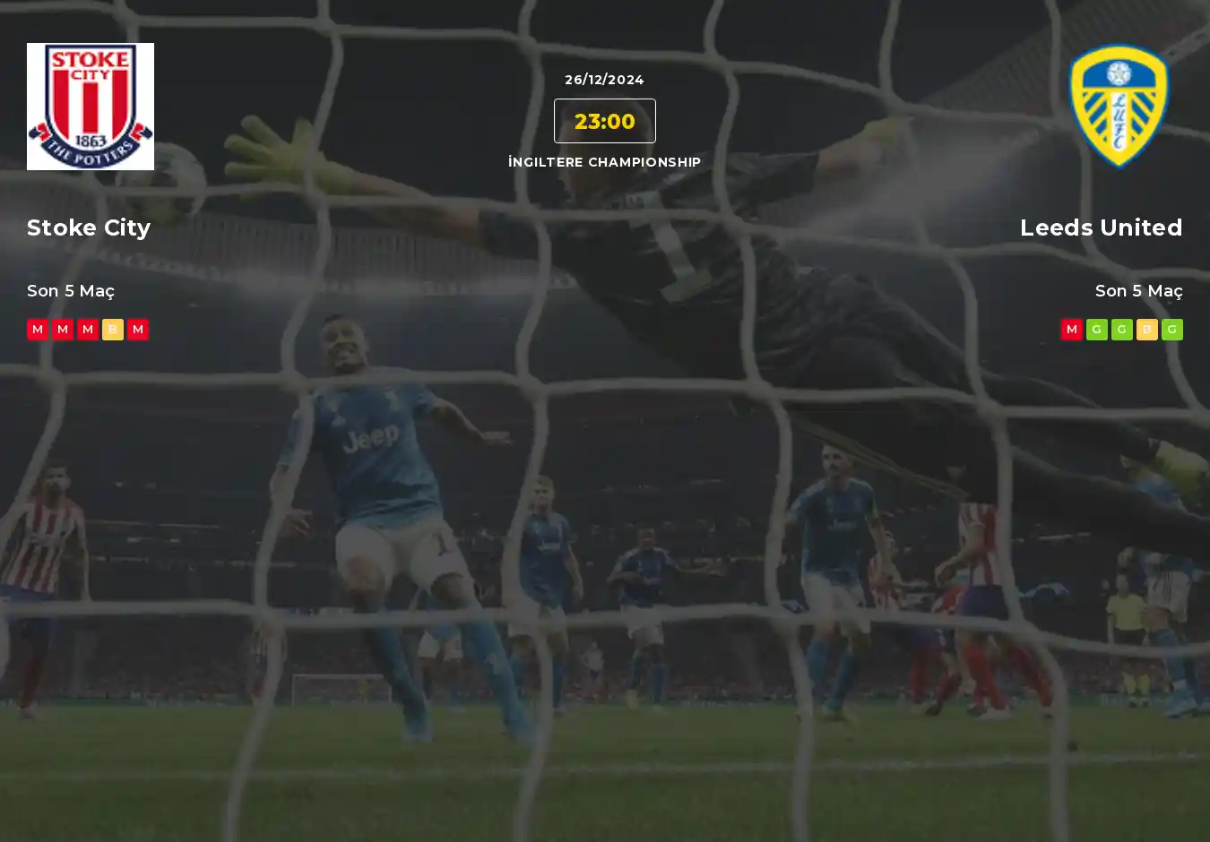 Stoke City Leeds United İddaa Maç Tahmini 26 Aralık 2024