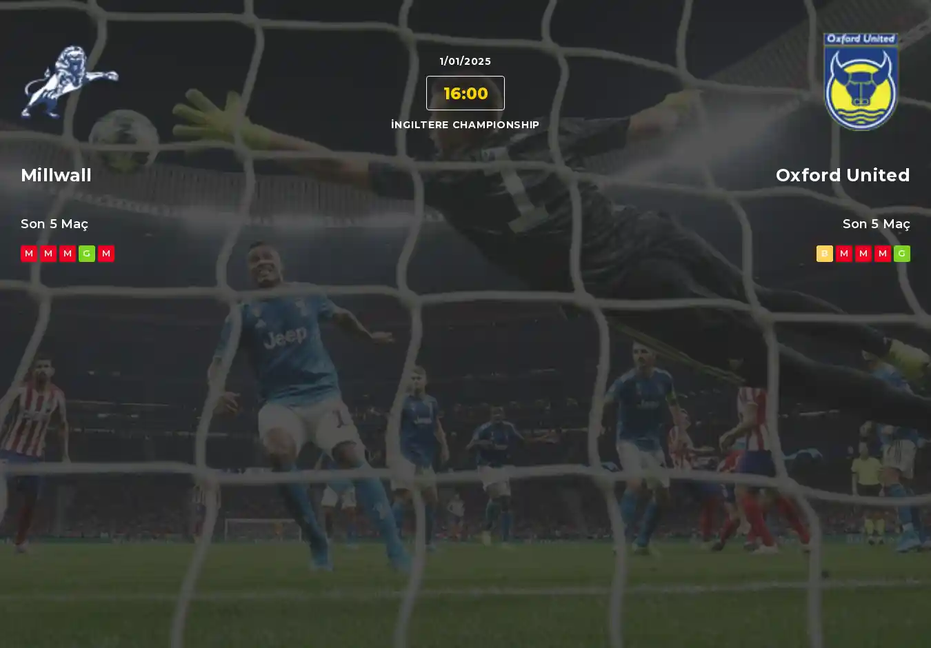 Millwall Oxford United İddaa Maç Tahmini 01 Ocak 2025 iddaatahmin