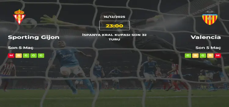 Sporting Gijon Valencia İddaa Maç Tahmini 16 Aralık 2025