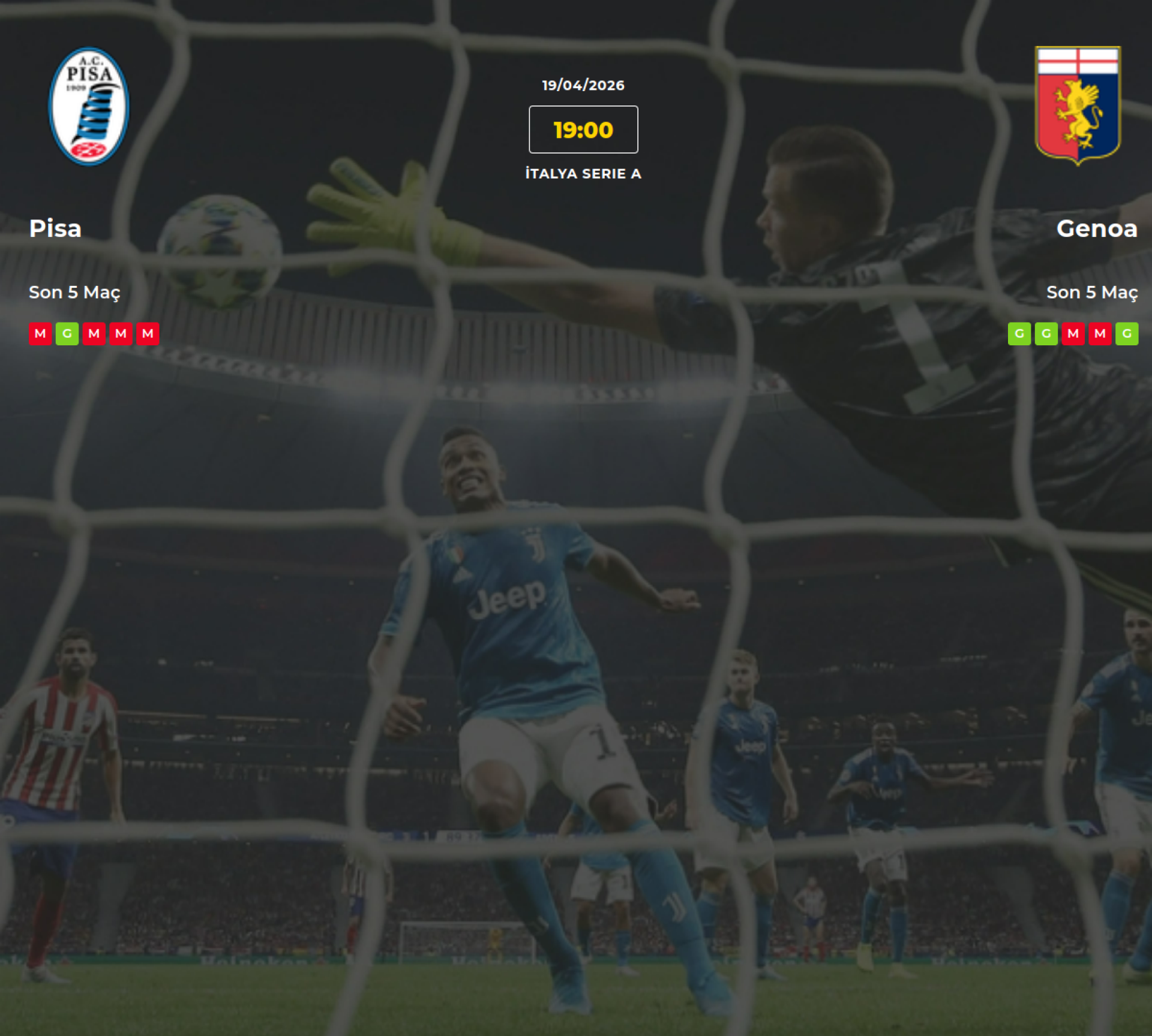 Pisa Genoa İddaa Maç Tahmini 19 Nisan 2026