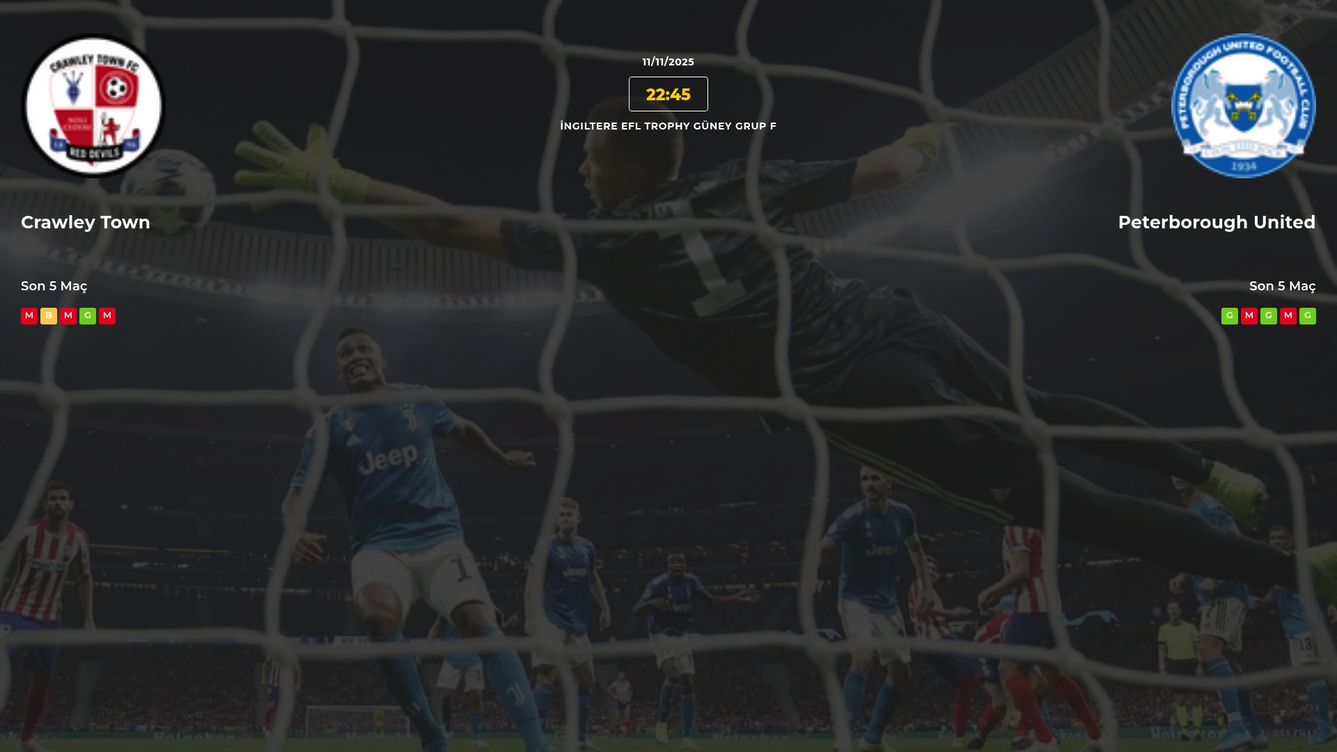Crawley Town Peterborough United İddaa Maç Tahmini 11 Kasım 2025