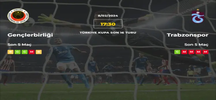 Gençlerbirliği Trabzonspor İddaa Maç Tahmini 8 Şubat 2024