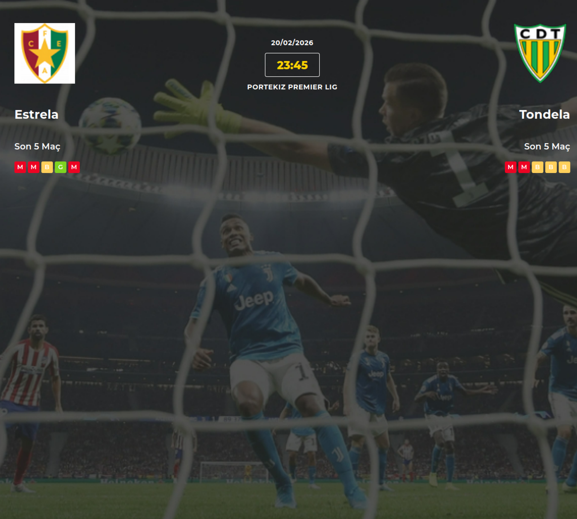 Estrela Tondela İddaa Maç Tahmini 20 Şubat 2026