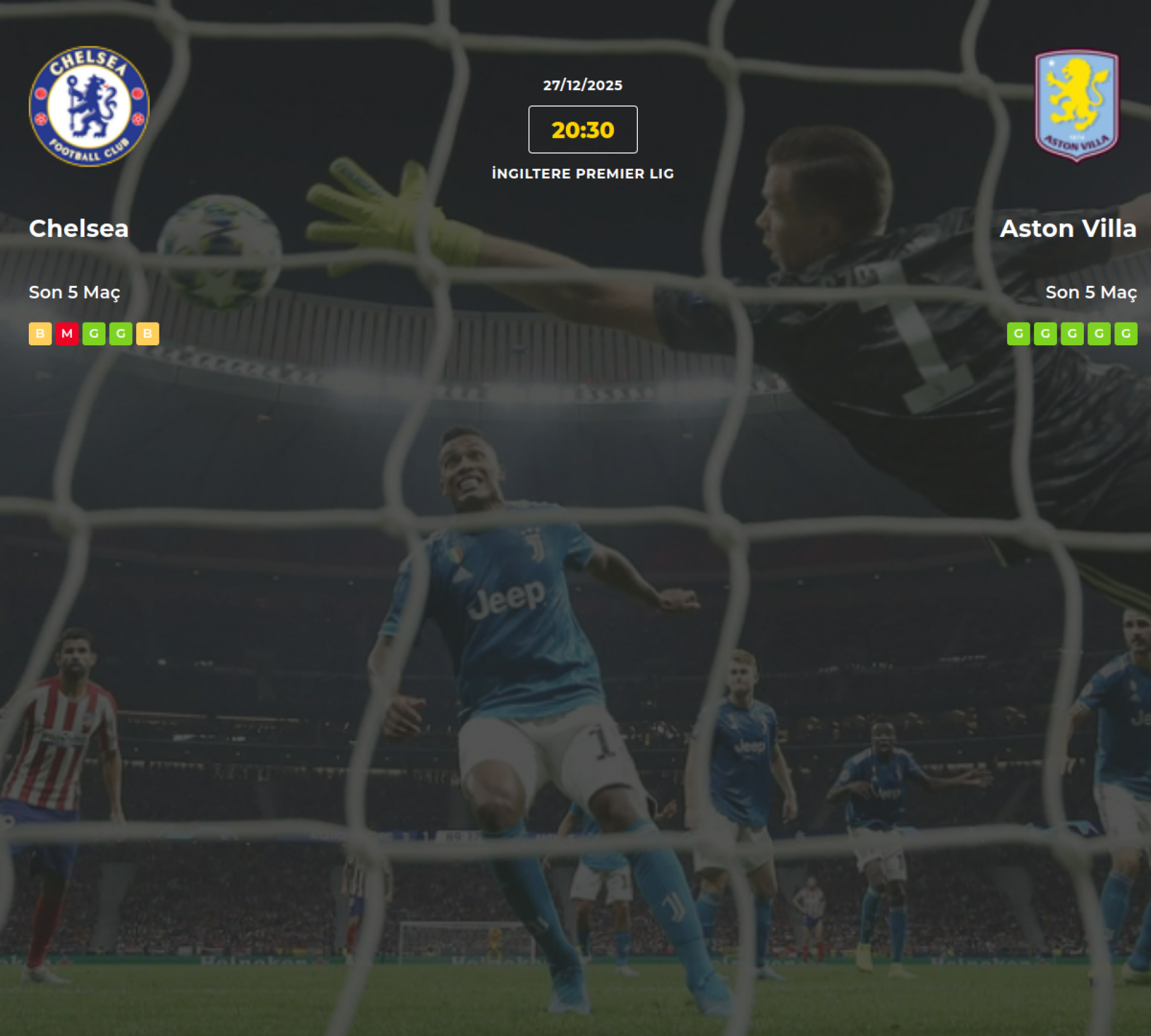 Chelsea Aston Villa İddaa Maç Tahmini 27 Aralık 2025