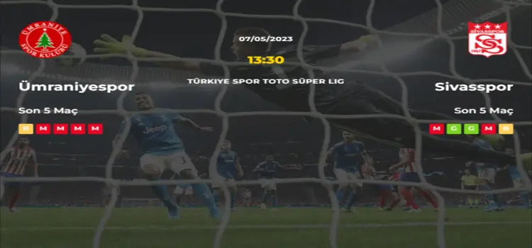 Ümraniyespor Sivasspor İddaa Maç Tahmini 7 Mayıs 2023