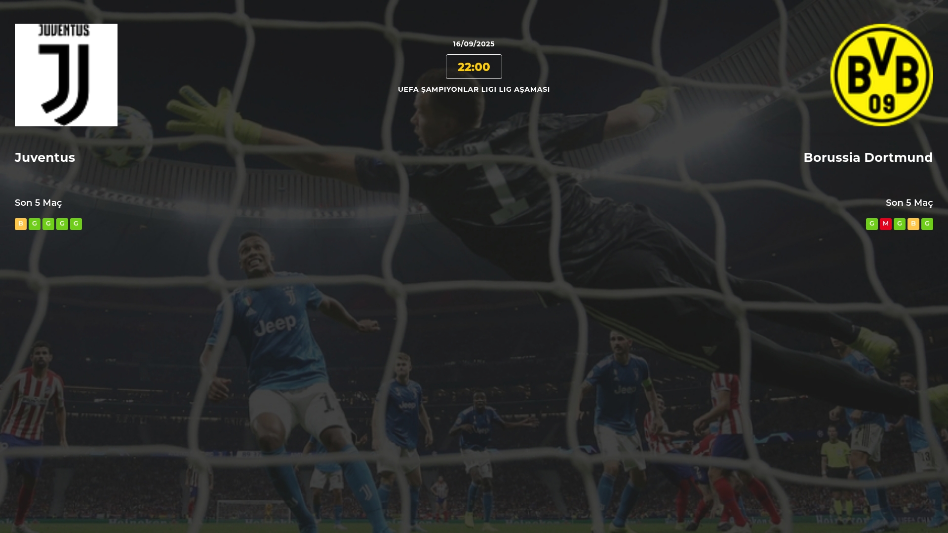 Juventus Borussia Dortmund İddaa Maç Tahmini 16 Eylül 2025