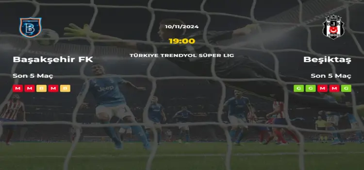 Başakşehir Beşiktaş İddaa Maç Tahmini 10 Kasım 2024