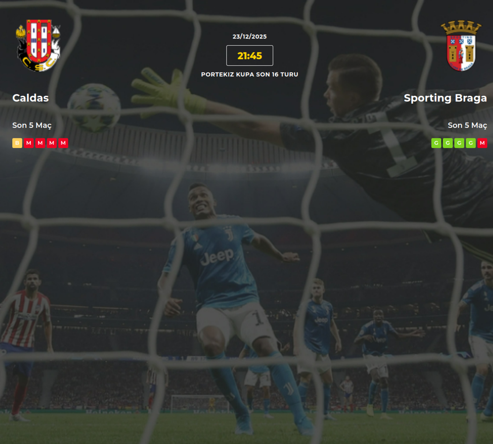 Caldas Sporting Braga İddaa Maç Tahmini 23 Aralık 2025
