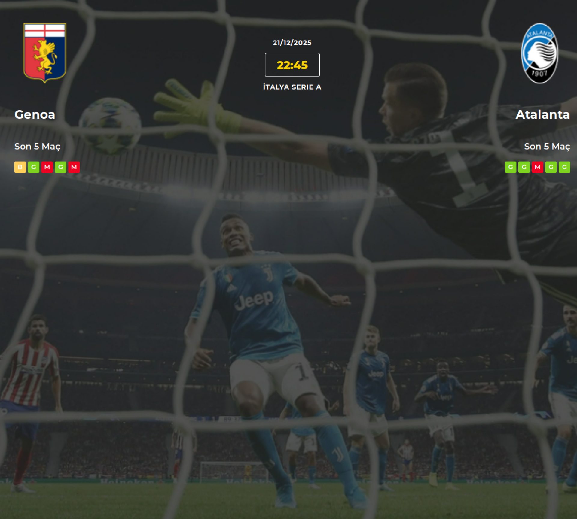 Genoa Atalanta İddaa Maç Tahmini 21 Aralık 2025