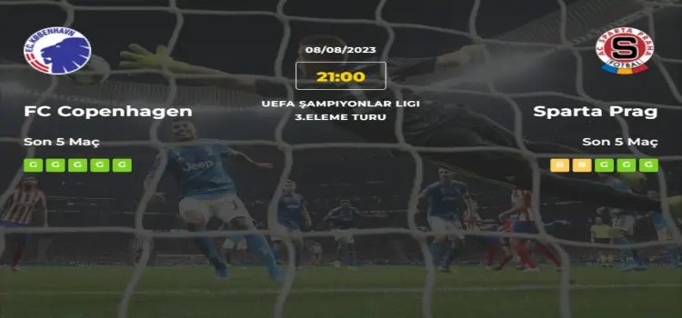 Kopenhag Sparta Prag İddaa Maç Tahmini 8 Ağustos 2023