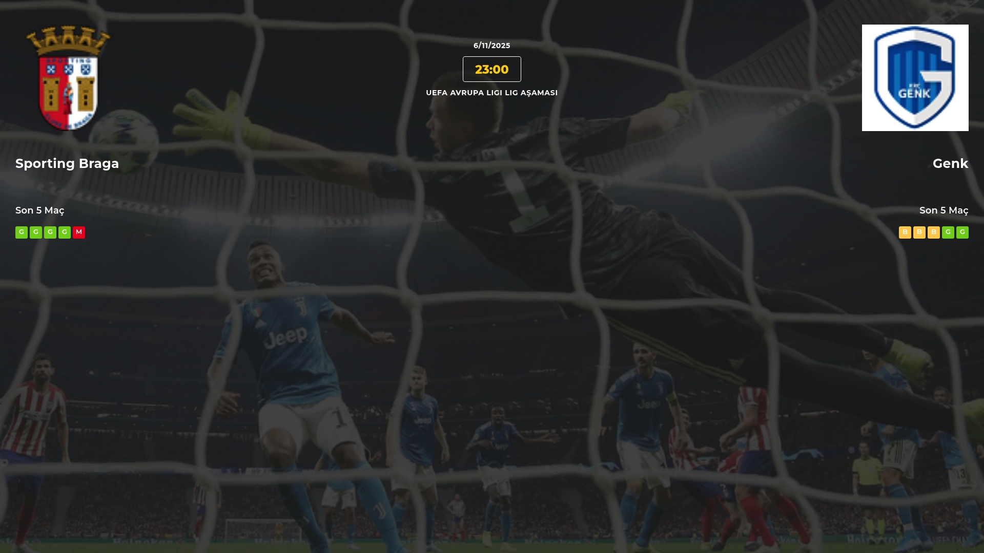 Sporting Braga Genk İddaa Maç Tahmini 06 Kasım 2025