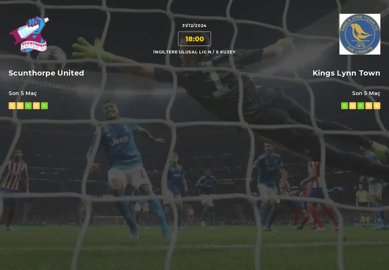 Scunthorpe United Kings Lynn Town İddaa Maç Tahmini 31 Aralık 2024