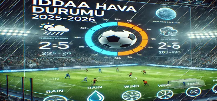 İddaa hava durumu 2025-2026