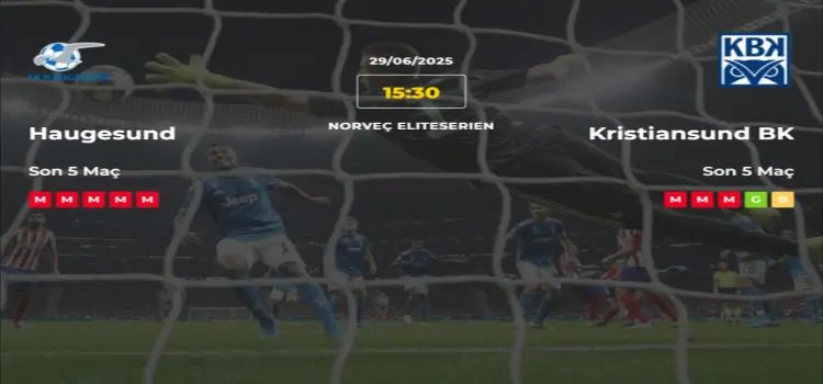 Haugesund Kristiansund İddaa Maç Tahmini 29 Haziran 2025