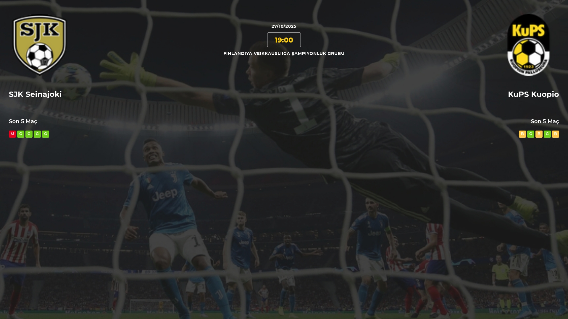 SJK Seinajoki KuPS Kuopio İddaa Maç Tahmini 27 Ekim 2025