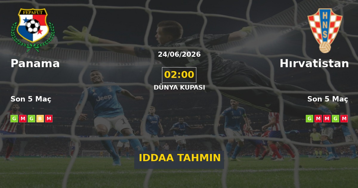 Panama Hırvatistan İddaa Maç Tahmini 24 Haziran 2026
