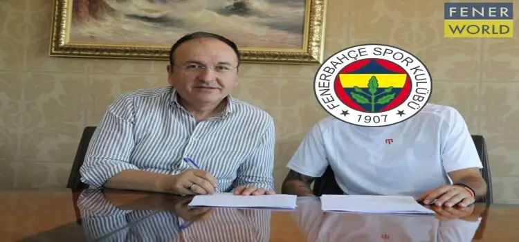 Fenerbahçe'den ayrıldı yeni takımıyla 3 yıllık sözleşme imzaladı!