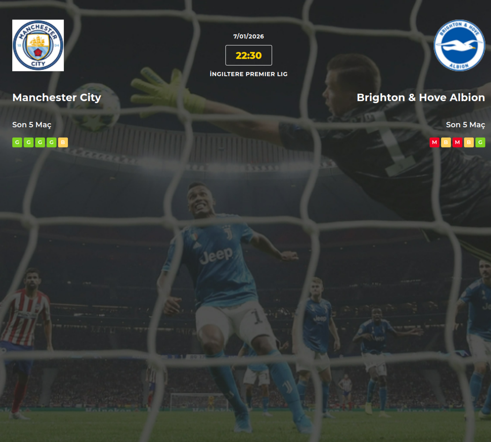Manchester City Brighton & Hove Albion İddaa Maç Tahmini 07 Ocak 2026
