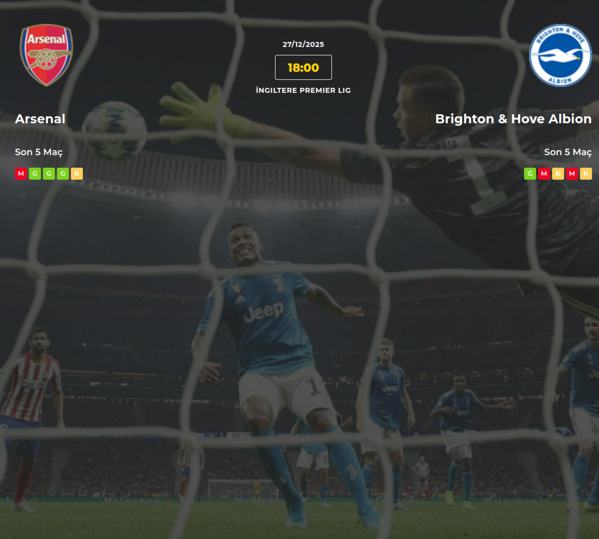 Arsenal Brighton & Hove Albion İddaa Maç Tahmini 27 Aralık 2025