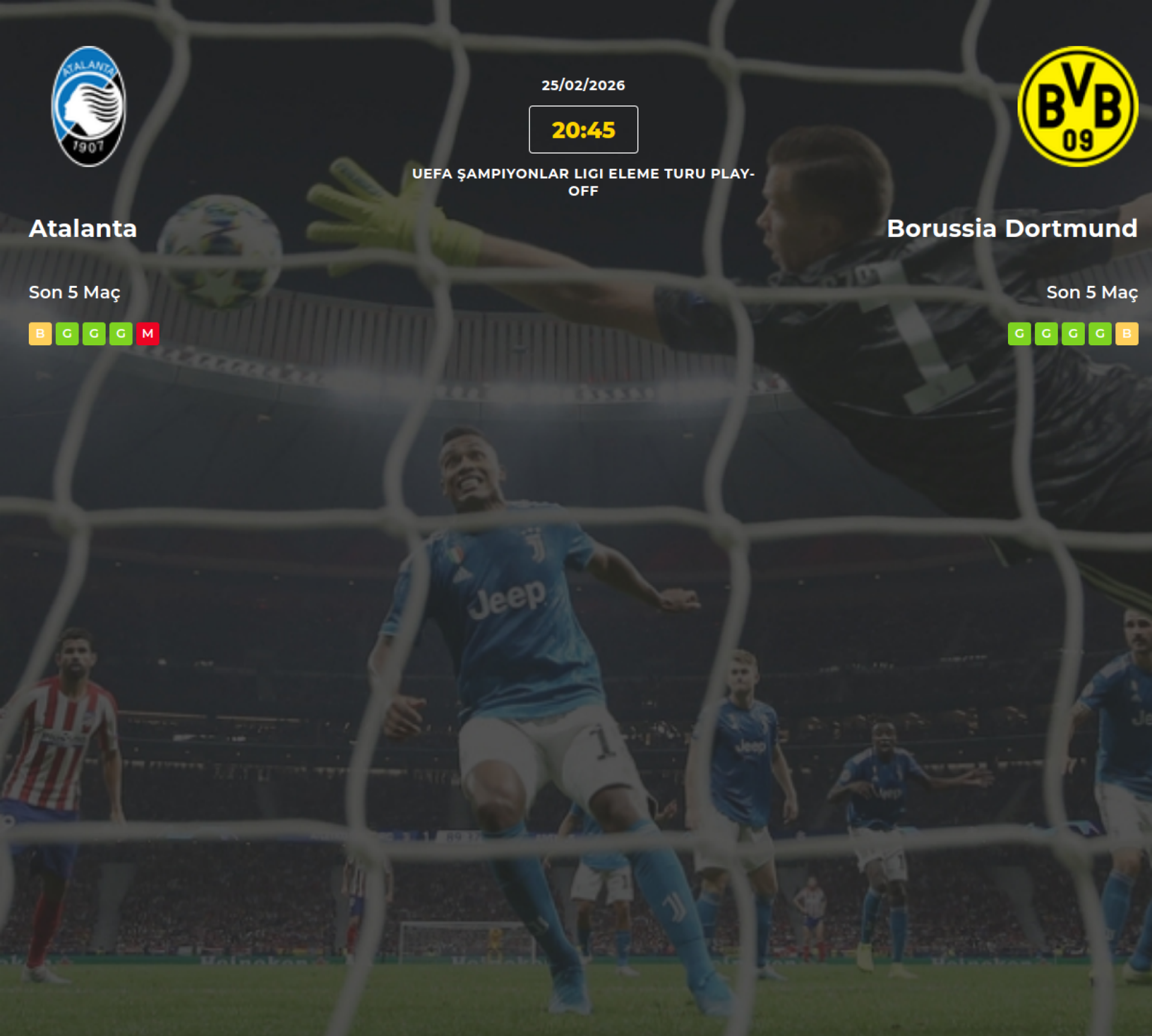 Atalanta Borussia Dortmund İddaa Maç Tahmini 25 Şubat 2026