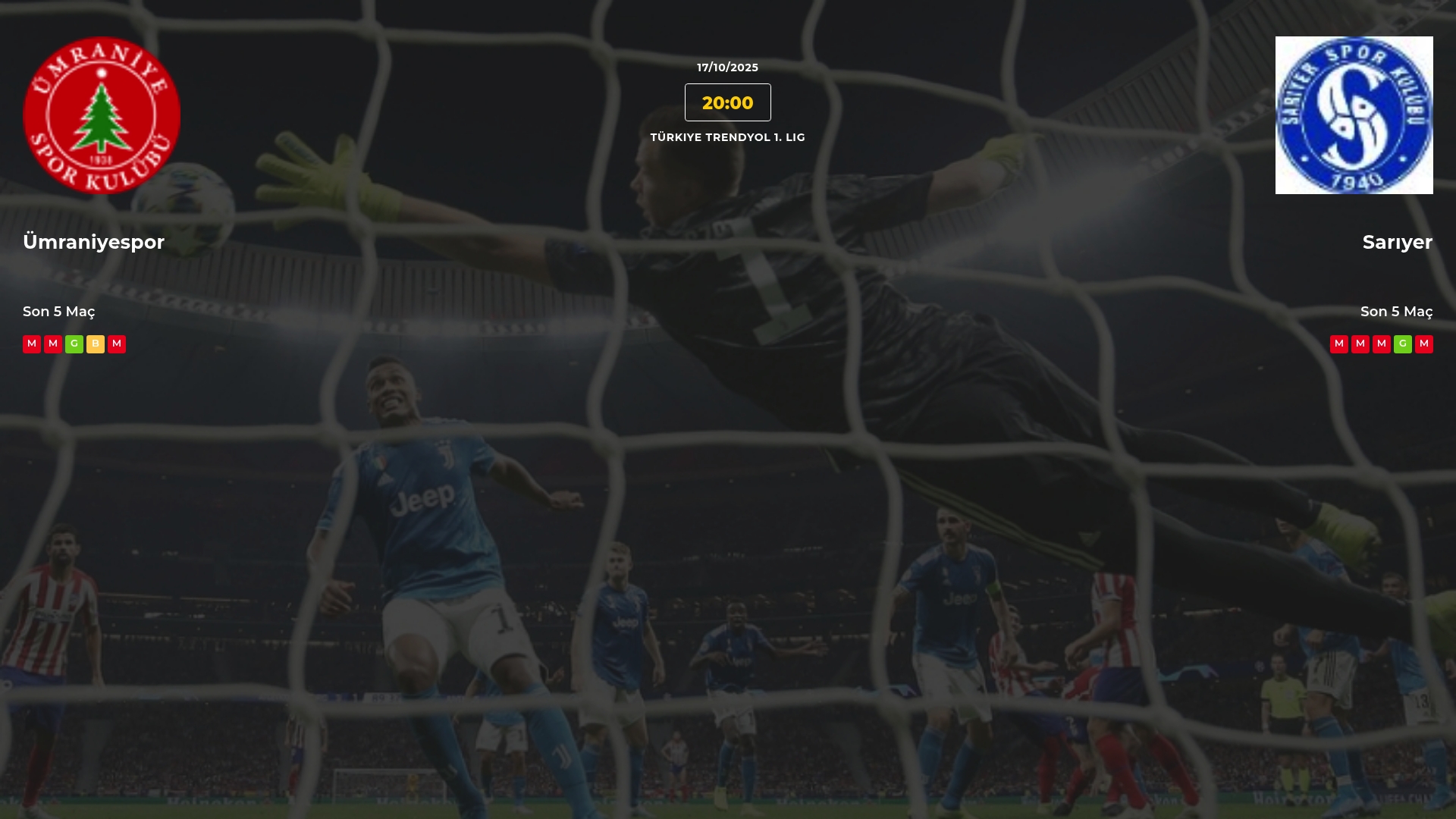 Ümraniyespor Sarıyer İddaa Maç Tahmini 17 Ekim 2025