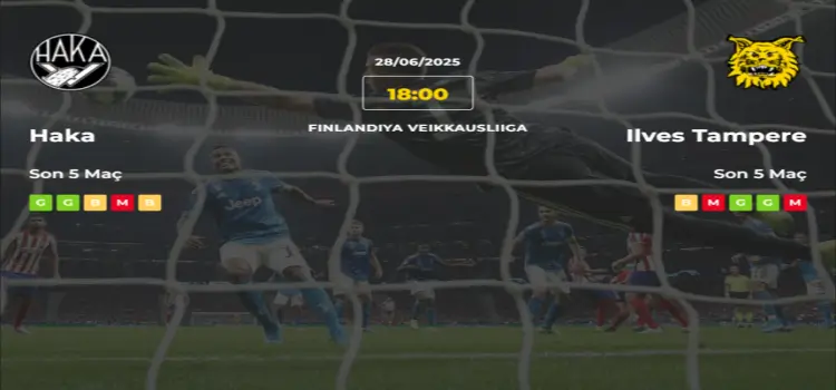 Haka Ilves Tampere İddaa Maç Tahmini 28 Haziran 2025