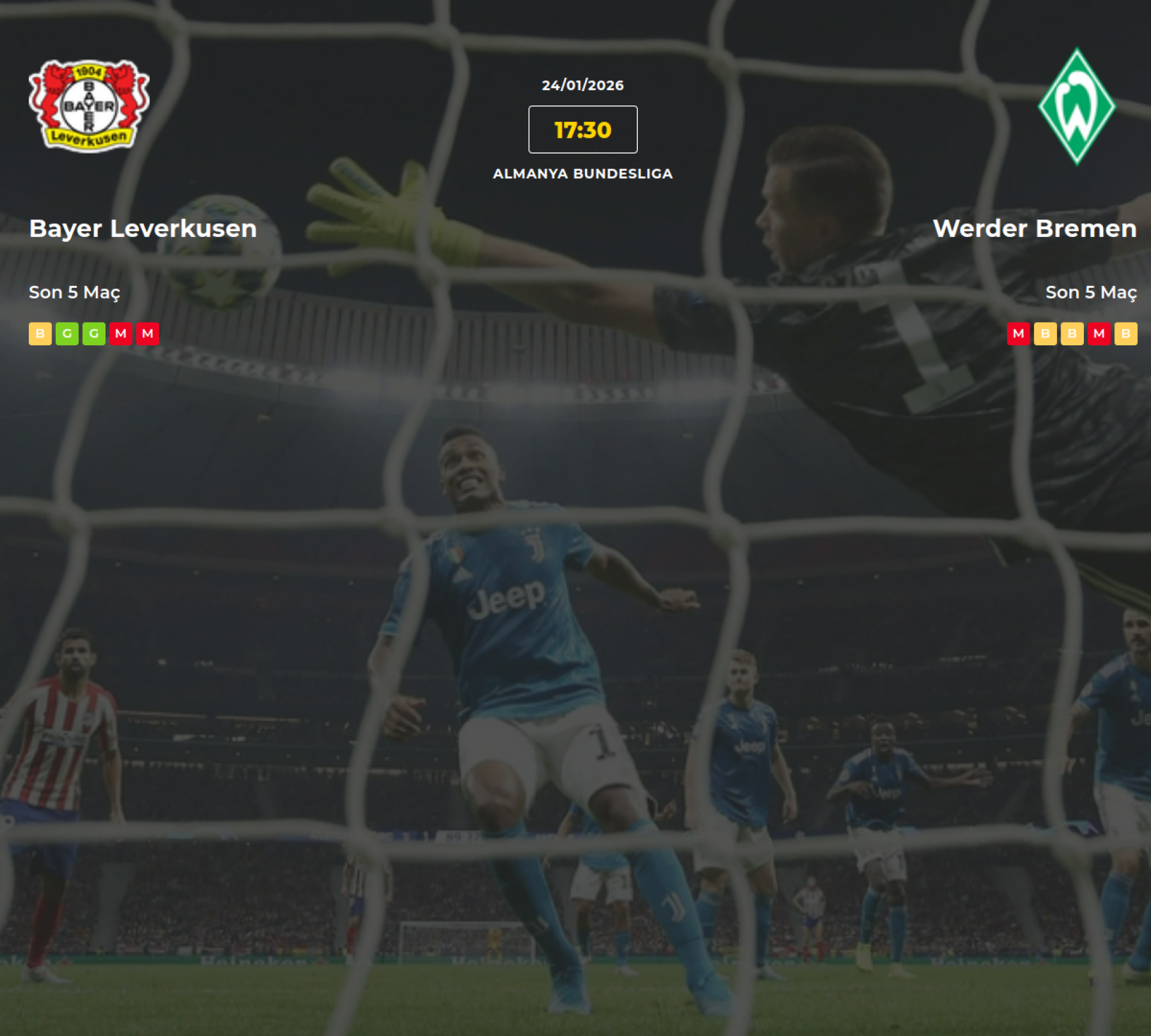 Bayer Leverkusen Werder Bremen İddaa Maç Tahmini 24 Ocak 2026