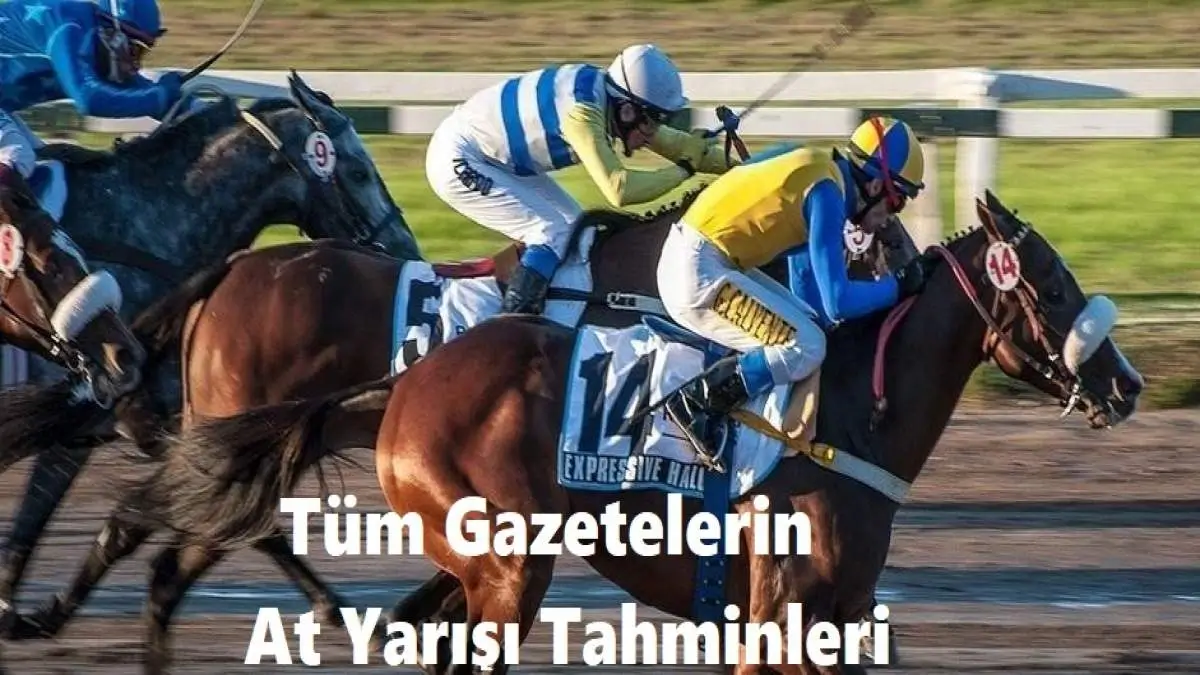 Gazetelerin At Yarışı ve Altılı Tahminleri: Tüm Gazetelerin Ganyan Tahminleri 