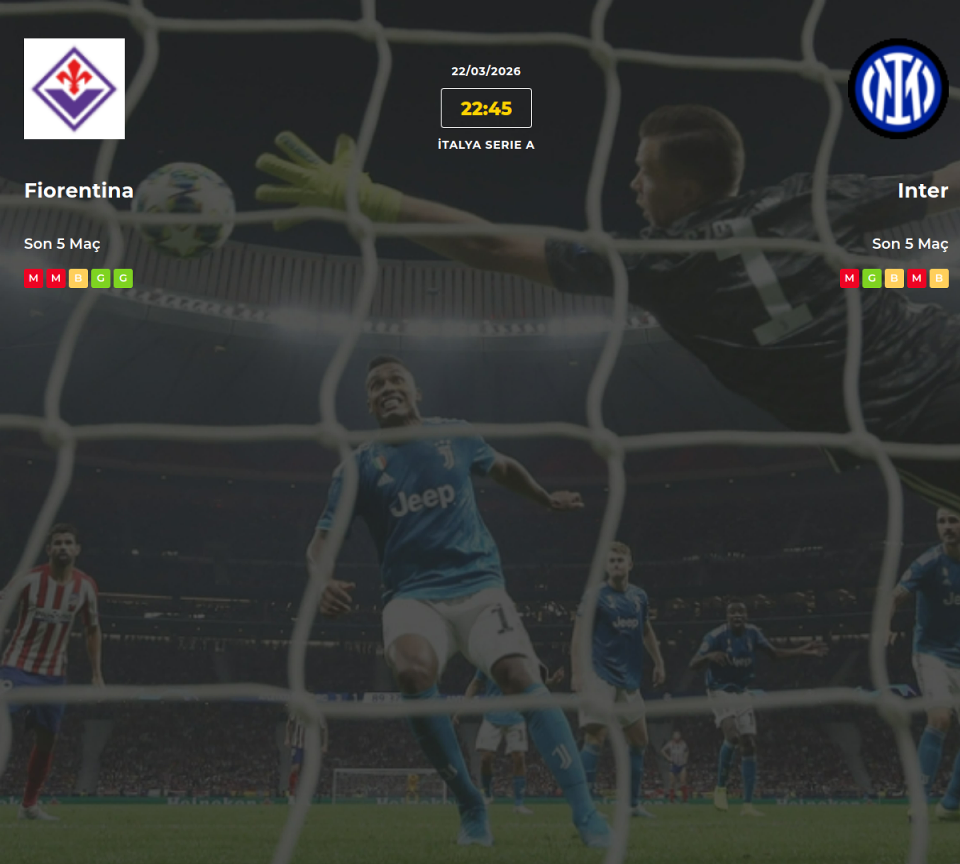 Fiorentina Inter İddaa Maç Tahmini 22 Mart 2026