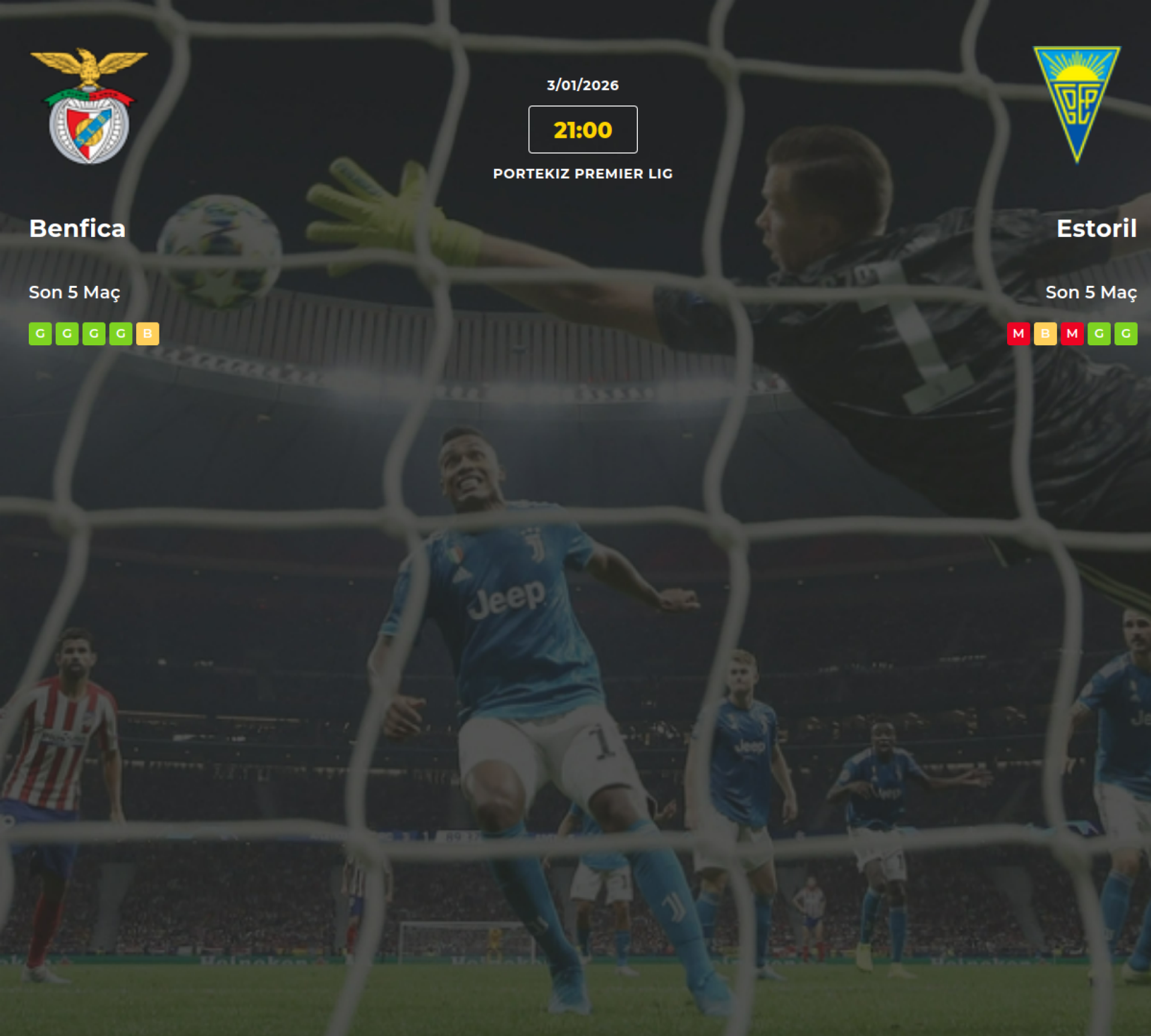 Benfica Estoril İddaa Maç Tahmini 03 Ocak 2026